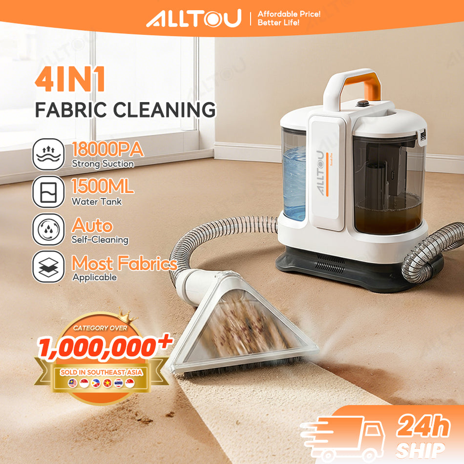 ALLTOU Spot Fabric Cleaner 18Kpa Fabric Washer Vacuum Household Carpet Sofa Fabric & Upholstery Cleaning Machine